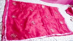 Elegant Pink Saree