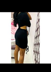 Hot &amp; Chic One-Shoulder Mini Dress