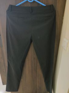 Combo Of 2- Arrow Solid Black And khakee Trousers