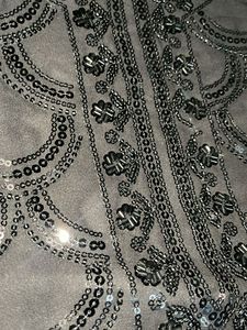 Beaded Black Dress