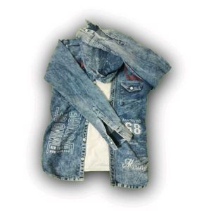 Denim Print Shirt