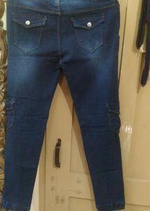 Dark 💙 Blue Colour Jeans For Girls 🌹