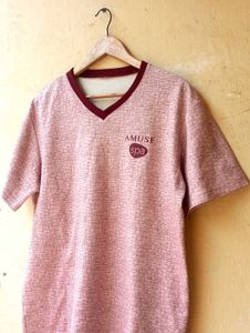Pink Designer Tshirt Top (Women)