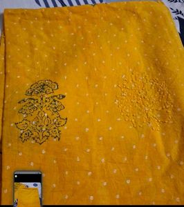 Yellow Dress Material