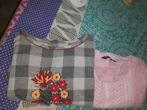2 Kurtis Beautiful Cotton Kurti