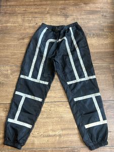 Shein Stylish Black Parachute Pants M