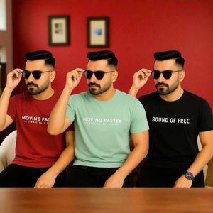 Cotton T-Shirt Bundle Pack Of 3 Condition New