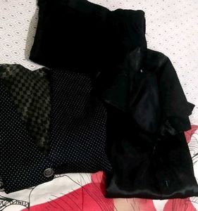3 Pc Partywear Suit For Kids
