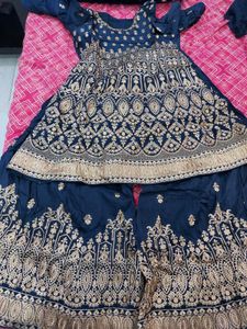 Beautiful Threadwork Sharara Set For Women