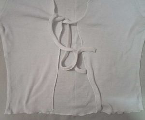 White Cardigan Top