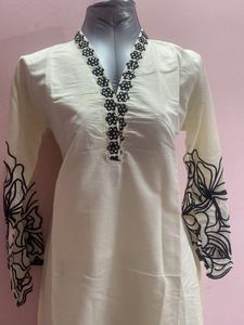 New Pakistani Cutwork Kurta Set