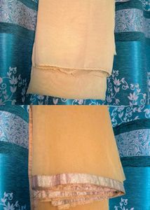 Elegant Golden Net Dupatta 2 combo