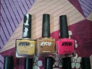 Nykaa Nail Enamel Paint (8 Pcs)