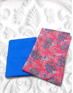 Floral Fabric Set - Unstitched