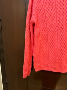 Coral Korean Sweater