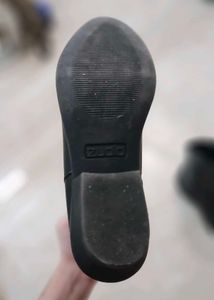 Black Leather Ankle Boots