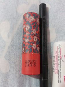 Lipstick Lipbalm And Eye Liner