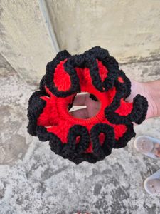 Crochet Scrunchie- Set Of 1