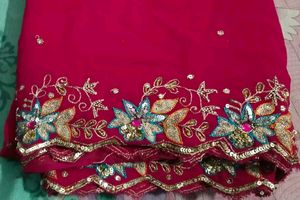 Beautiful Work Saree🎀🎀FREE DELIVERY🚚