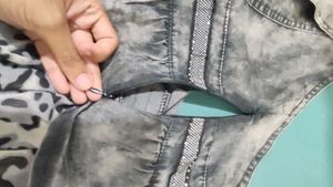 Y2K Vintage Denim Waist Coat Dress