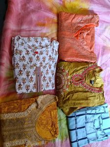 Combo Of 5 Kurtis For Regular Use