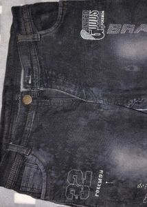 Old School Type Stylish Black Jeans