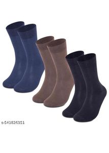 Men's Dress Socks - Pack of 3