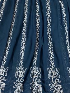 SALE GREEN CHINKANKARI ANARKALI