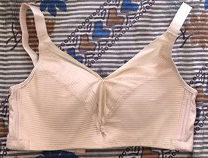Fancy Beige Bra.