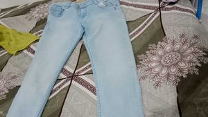 Denim  and kurti affordable yet classy combo 🎀💅�