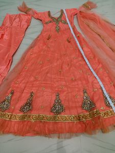Heavy Work And Beautiful Enthic Gown