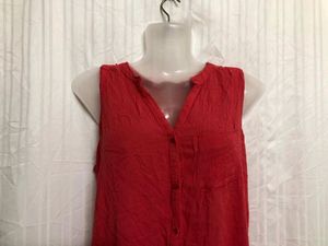 Ardene Pink Sleeveless Shirt Top