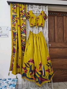 Floral Lehenga Choli Set