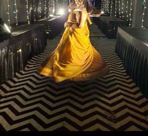Yellow Navratri Lehenga