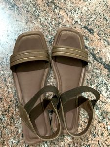 Brown Strappy Sandals