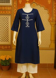 ♥️💫Elegant Blue Pre Love Kurta