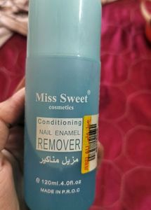 Miss Sweet Nail Enamel Remover