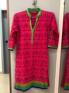 A Very Pretty Pink kurta.