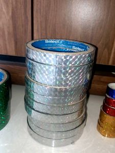 Glitter Tapes Set Of 16 Big And  8 small
