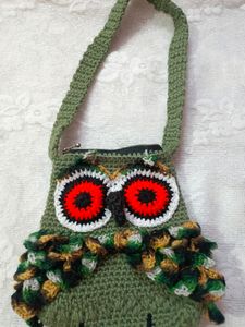Crochet Owl Handbag 👜 🦉