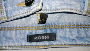 Nuon Denim Shorts with Cutouts