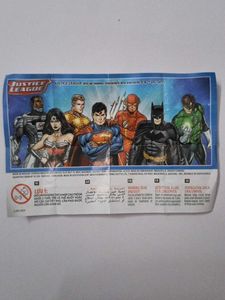 Kinderjoy 6 Toys From Justice League Series