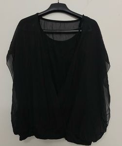 Kaftan-Style Top with Attached Spaghetti