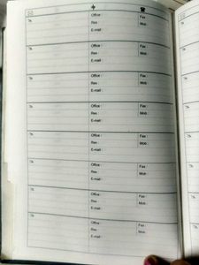 Telephone Diary