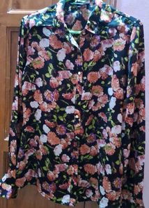 Van Heusen Floral Print Blouse - Size S