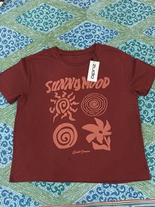 Zudio Sunny Mood Graphic Tee