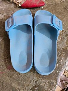 Blue Buckle Slides