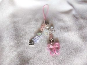 Set Of 2 BUTTERFLY 🦋 PHONE CHARMS