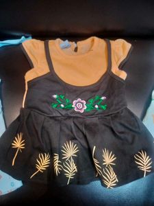 Combo of baby girl clothing