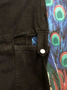 Straight Leg Cutout Jeans.